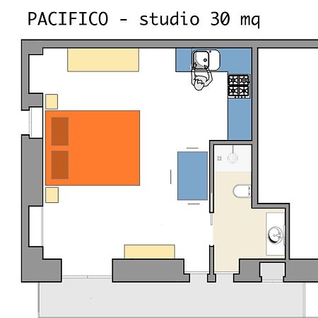 Pacifico Turin Studio Buitenkant foto